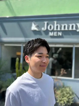 ショート メンズ 岩城 滉成のヘアスタイル