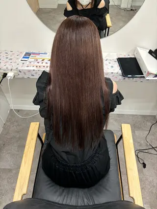 ロング カラー mitsuki ブリーチモデルのヘアスタイル