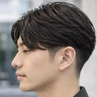 パーマ メンズ メンズ清潔感のプロ 💈メンズパーマ藤田のヘアスタイル