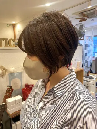 ショート 武田 悠生乃のヘアスタイル