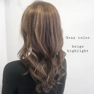 ロング カラー 似合わせカラー✨人気 荻窪🌈川端風子のヘアスタイル