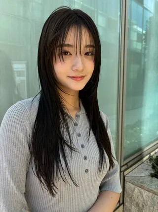ロング green 上野のヘアスタイル