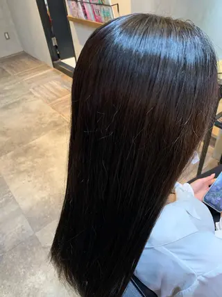 ロング 河田 寧生のヘアスタイル