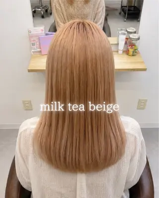 カラー 井上 悠人のヘアスタイル