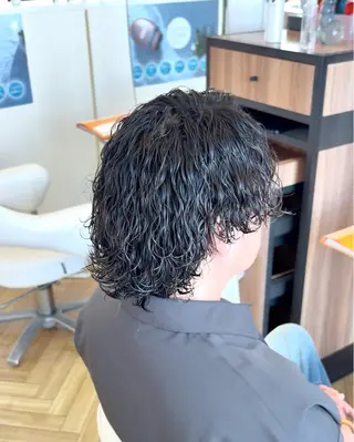 パーマ メンズ ☆★メンズ特化★☆ 川地由麿のヘアスタイル