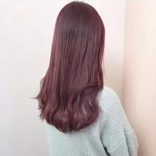 ロング カラー HATSUMEI ゆうまのヘアスタイル