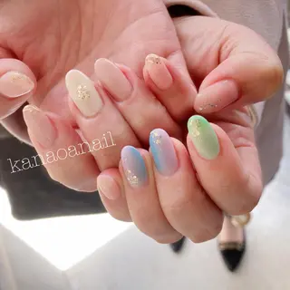 ネイル 地爪育成💅 kanaoanailのネイルデザイン