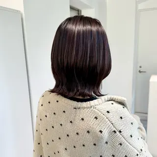 ミディアム カラー ブリーチなし/レイヤ ー特化🌈Tommyのヘアスタイル