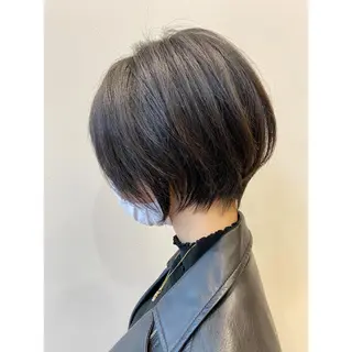 ショート 増田 英のヘアスタイル