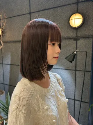 ミディアム カラー 似合わせカラー/ RENのヘアスタイル