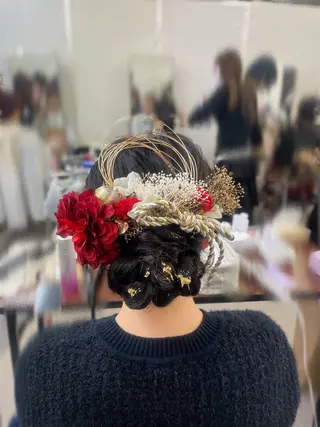 ヘアアレンジ 秋山 麟太朗のヘアスタイル