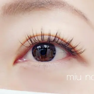 マツエク・マツパ miu  nail 🌈asami🌈のマツエク・マツパデザイン
