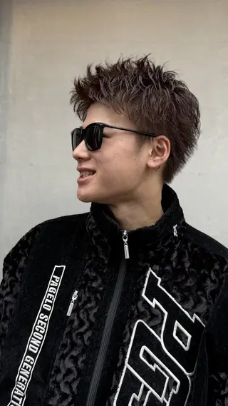 カラー パーマ メンズ メンズ特化 美容師misakiのヘアスタイル