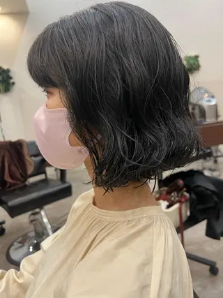 ショート カラー パーマ 🦋.*˚オタク美容 師アキバノノカ🦋のヘアスタイル