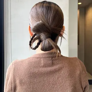 ロング ヘアアレンジ なな/ICI/レイヤ ーパーマ/上前津のヘアスタイル