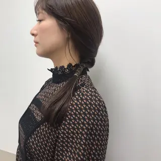 ロング カラー ショート特化 /天神大名/ハルナのヘアスタイル