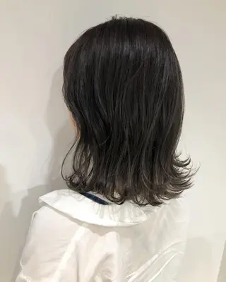 ミディアム カラー 🍊新宿南口🍊 ERINAのヘアスタイル