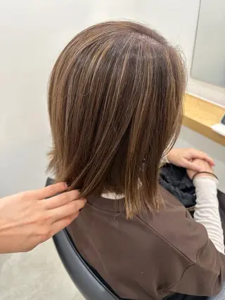 ショート カラー レイヤー/ヘアセット 💐nao.のヘアスタイル