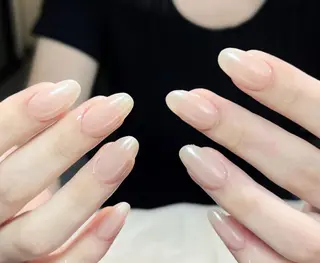 ネイル By moonネイル 🌷ワンホン/韓国風のネイルデザイン