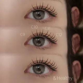 マツエク・マツパ kirin💎LED &healthy🌸のマツエク・マツパデザイン