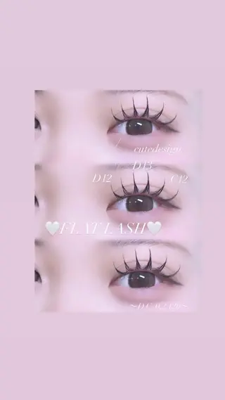 マツエク・マツパ JEMIA/ maoのマツエク・マツパデザイン