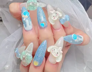 ネイル マジック ミラーのネイルデザイン