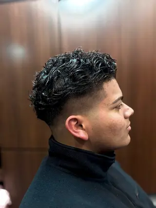 ショート パーマ メンズ アサノ ソウタのヘアスタイル