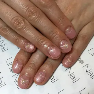 ショート ミディアム セミロング ロング ネイル まつエク Lino Nail sekitomiのネイルデザイン
