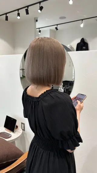 ショート ボブ/レイヤー /河内温太のヘアスタイル
