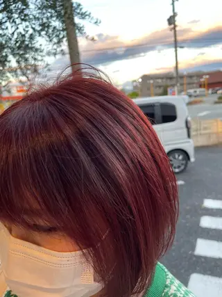 ミディアム 梶原 真帆のヘアスタイル