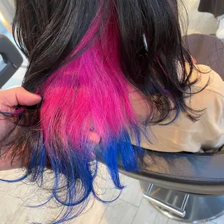 ロング カラー 井手 孔介のヘアスタイル