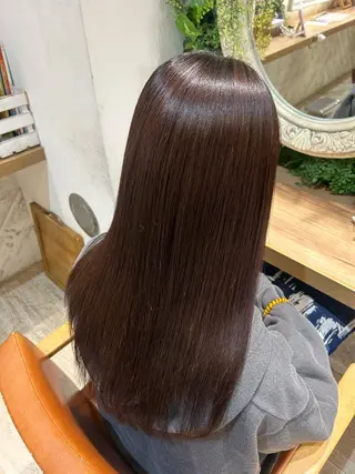 ロング 暖色カラー🪷 オタク美容師🎶のヘアスタイル
