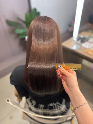 聖愛/艶カラー🪽✨ /トリートメント🫧のヘアスタイル