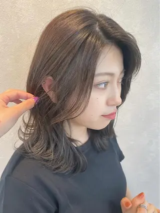 ミディアム カラー 筑紫通り沿い | eNeのマツエク・マツパデザイン