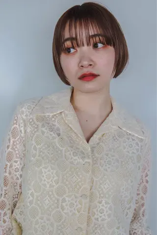 ショート LAUREN 公式/大通のヘアスタイル