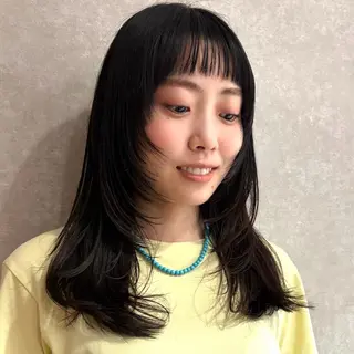 ロング 暖色カラー/ 透明感カラー/セイナのヘアスタイル