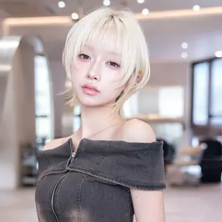 ショート 原宿/韓国/髪質改善 /レイヤー/ボブのヘアスタイル