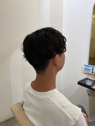 パーマ メンズ MAHAE 中司のヘアスタイル