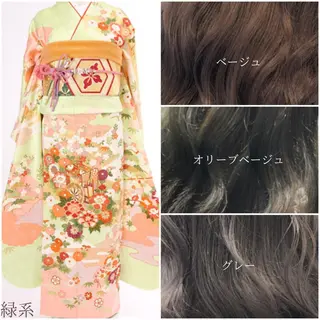 ロング カラー miyu /トレンド カラー×艶髪のヘアスタイル