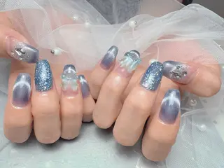 ネイル マジック ミラーのネイルデザイン