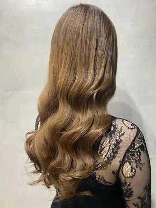 ミディアム カラー ヘアアレンジ FAAM Tsuneのヘアスタイル