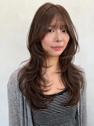ロング カラー ダブルカラー🩰 CHIHIRO👒のヘアスタイル