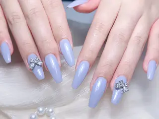 ネイル M🌷nail 長さだし専門店のネイルデザイン