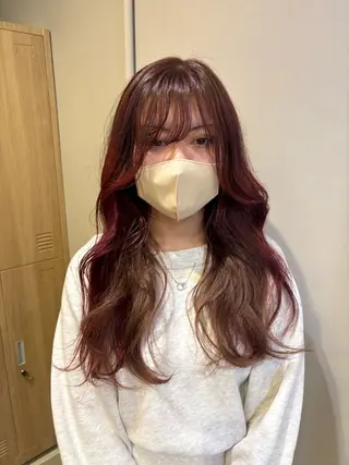 カラー オリーブ🎶アッシュ グレージュちひろ🧸のヘアスタイル