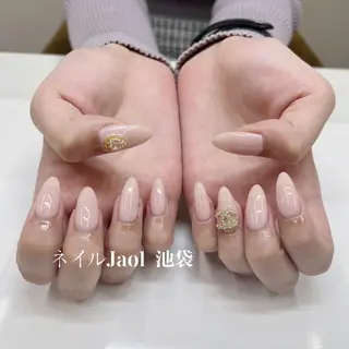 セミロング ネイルJaol 池袋のネイルデザイン
