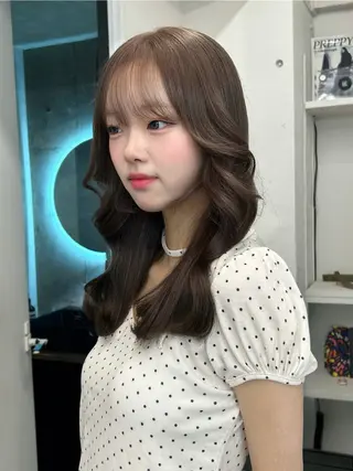 ロング カラー 💍モテる艶髪 透明感カラー💖のヘアスタイル