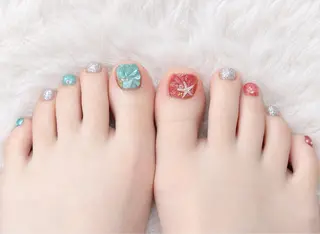 ネイル AURA NAIL 上前津のネイルデザイン