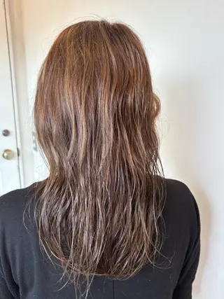 セミロング 大坪 拓哉のヘアスタイル