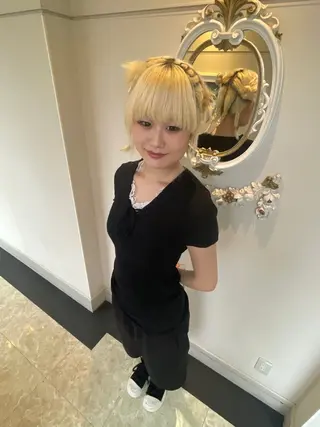 ミディアム ヘアアレンジ MAIKA/ 茅ヶ崎のヘアスタイル
