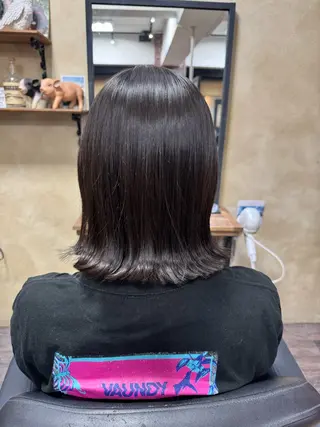 ミディアム 艶カラー🎀 YUUKAのヘアスタイル